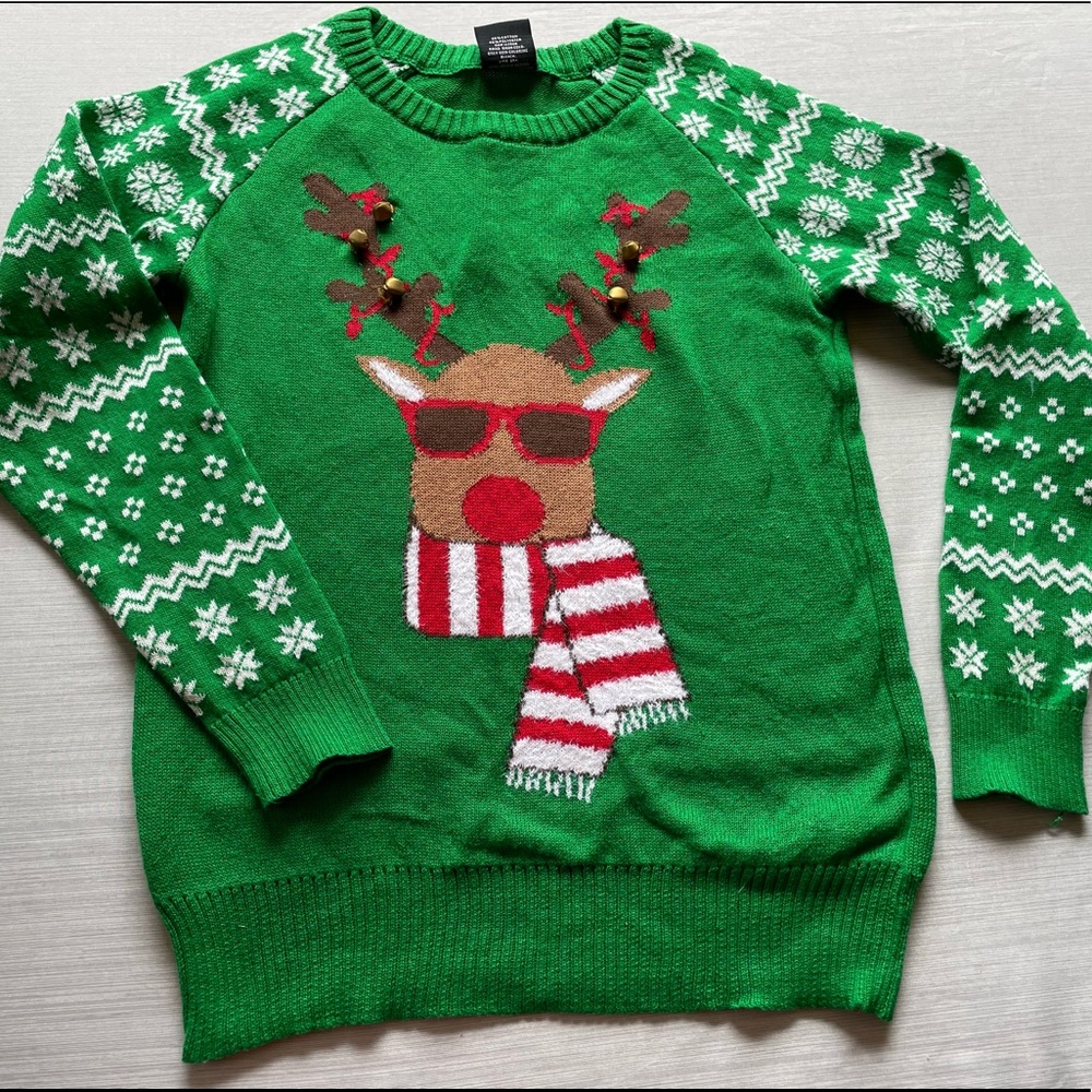 Christmas in July Reindeer Sweater size XS